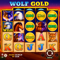 AllySpin - Wolf Gold Slot Game - Pragmatic Play
